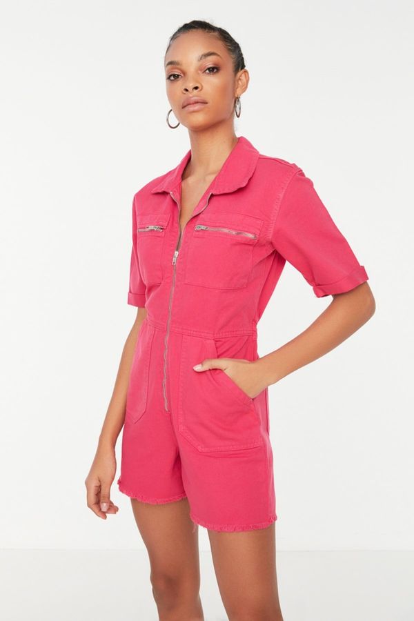 Trendyol Trendyol Fuchsia Crop Jumpsuit