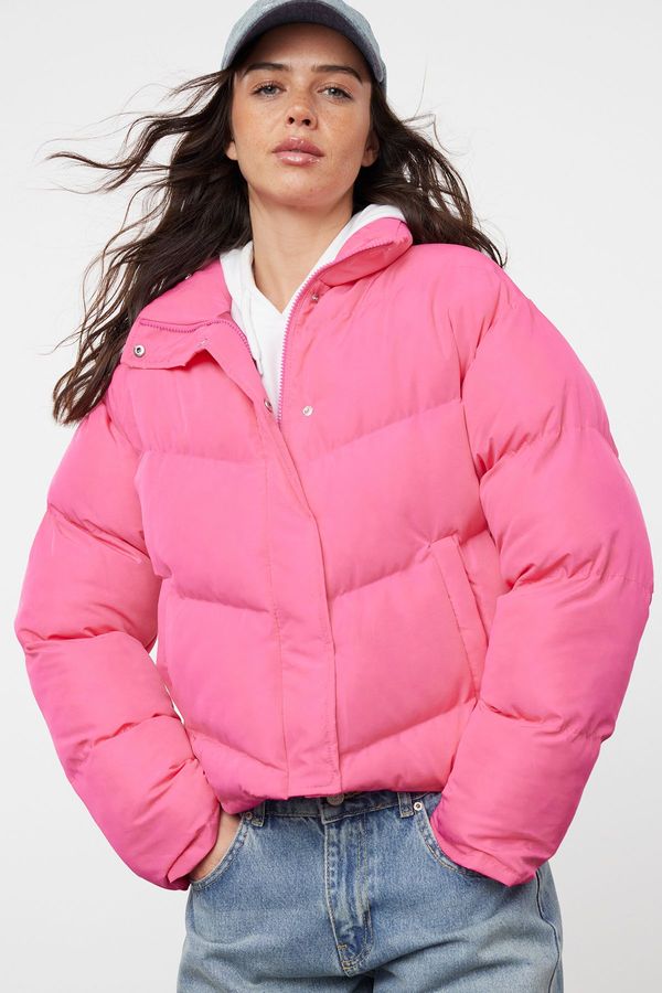 Trendyol Trendyol Fuchsia Regular Water Repellent Puffer Jacket