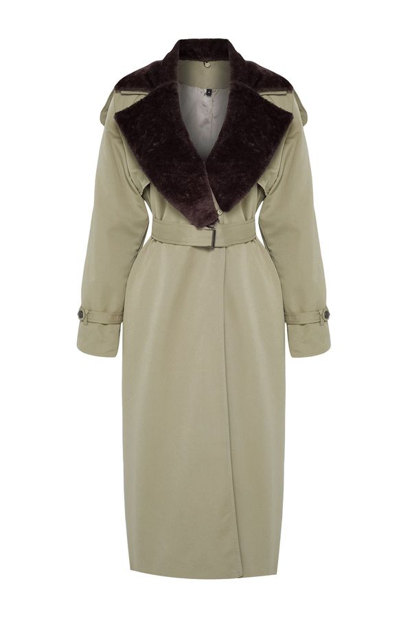 Trendyol Trendyol Light Khaki Regular Trench Coat