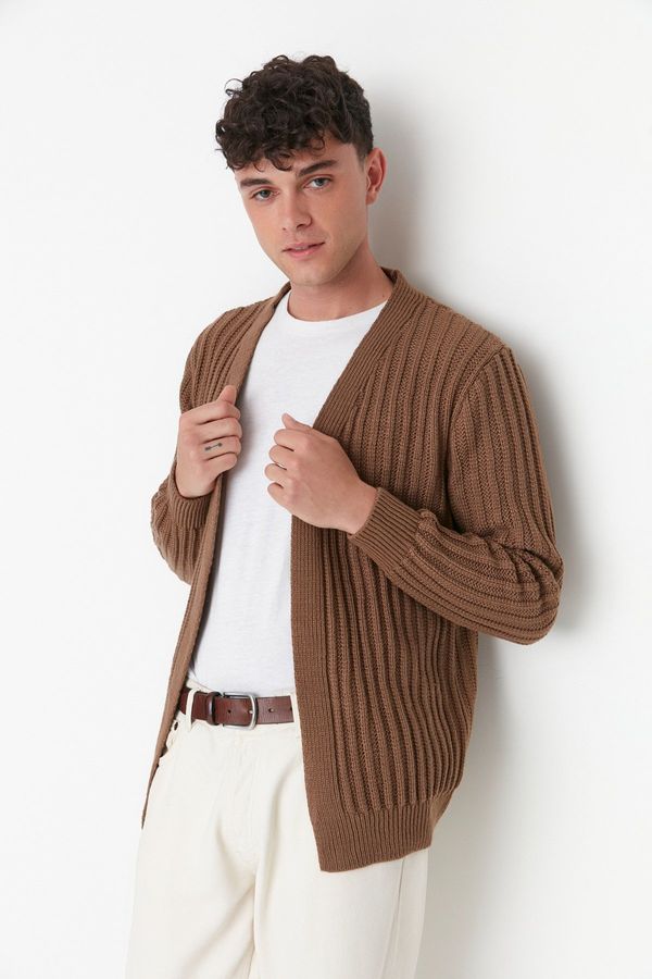 Trendyol Trendyol Mink Regular Fit Cardigan