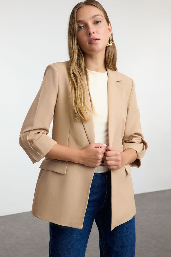 Trendyol Trendyol Mink Woven Blazer Jacket