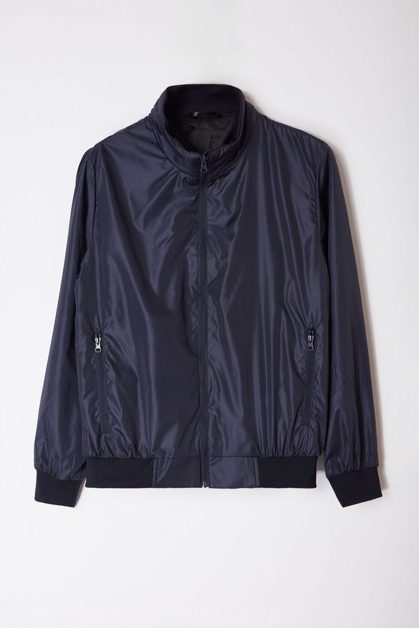 Trendyol Trendyol Navy Blue Regular Fit Seasonal Jacket Coat