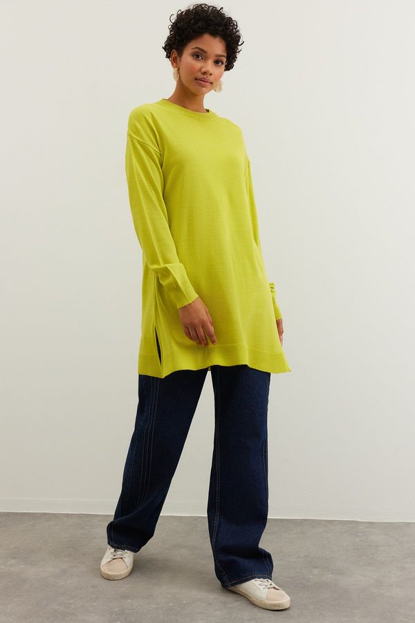 Trendyol Trendyol Oil Green Knitwear Sweater