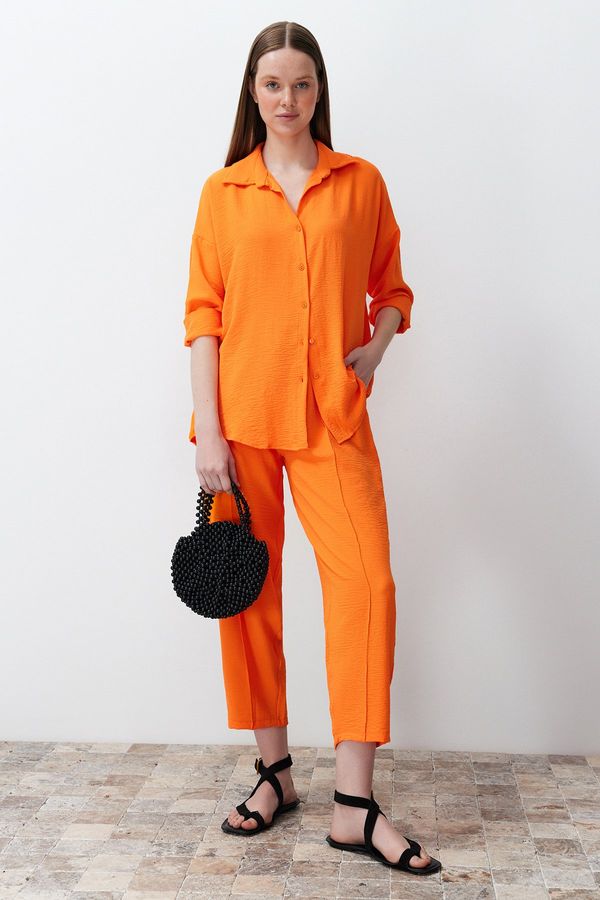 Trendyol Trendyol Orange Woven Two Piece Set