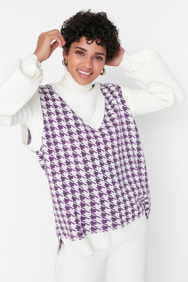 Trendyol Trendyol Purple Knitwear Sweater