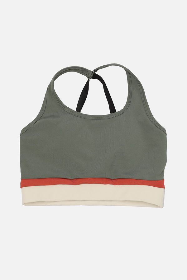 Trendyol Trendyol Sports Bra - Khaki - Colorblock