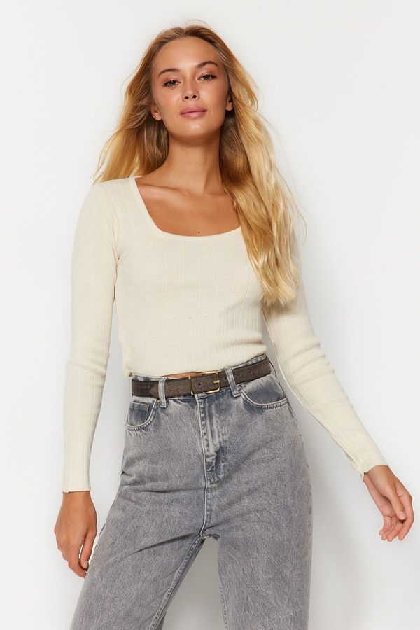 Trendyol Trendyol Stone Crop pletenina pulover