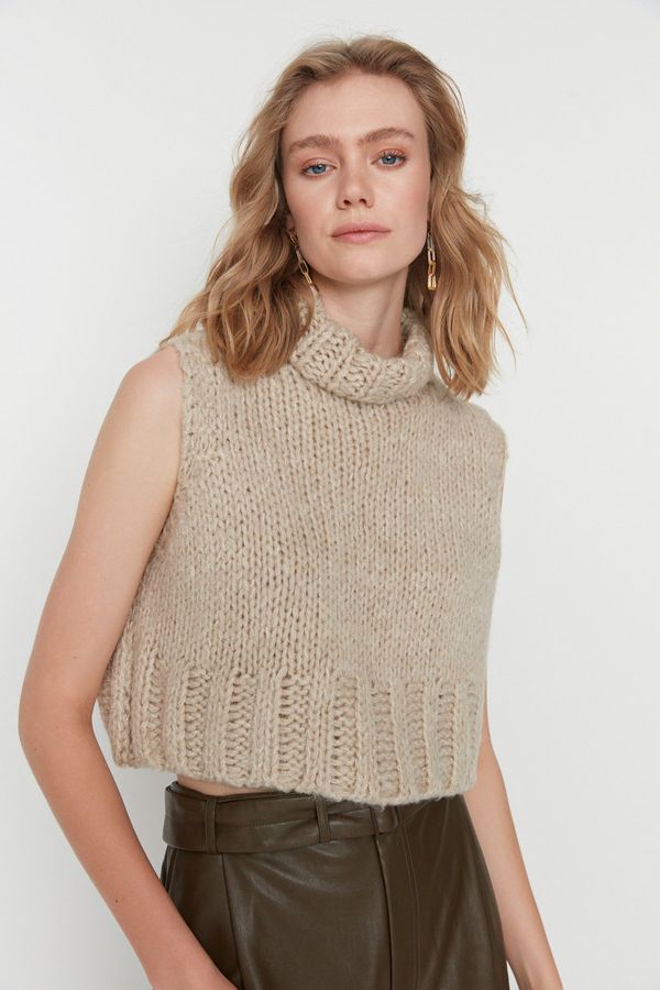 Trendyol Trendyol Stone Crop Turtleneck pletenine pulover