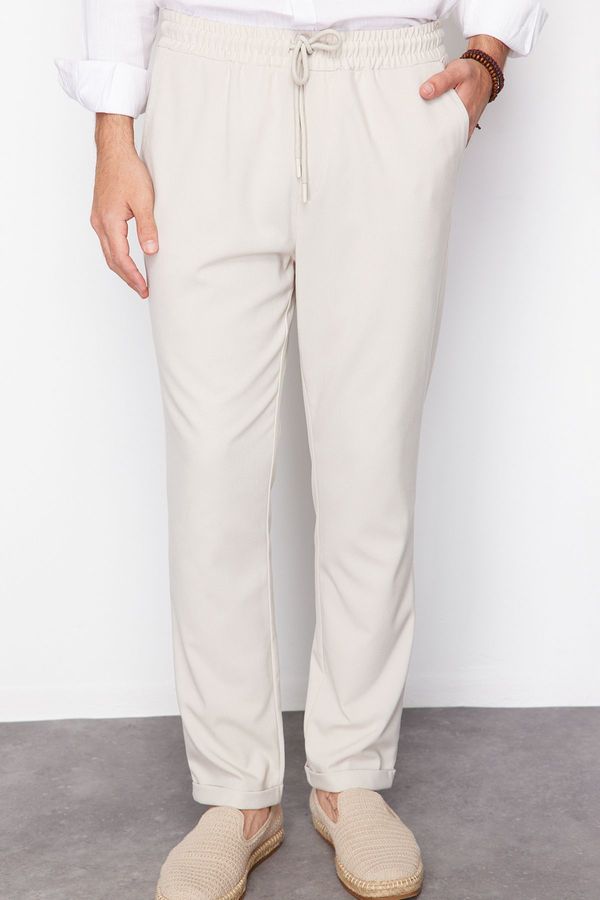 Trendyol Trendyol Stone Slim Elastic Waist Trousers