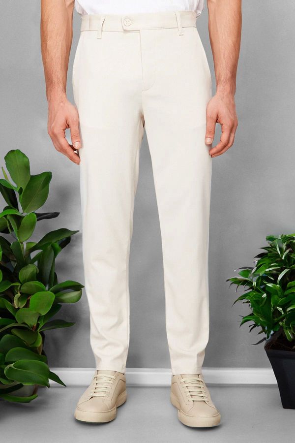 Trendyol Trendyol Stone Slim Fit Italian Cut Chino Fabric Pants