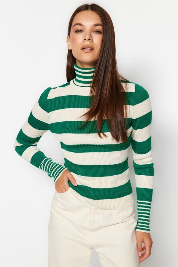Trendyol Trendyol Stone Striped Knitwear Sweater