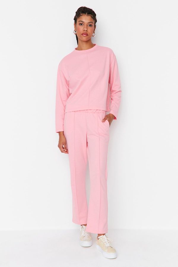 Trendyol Trendyol Sweatsuit - Pink - Regular fit