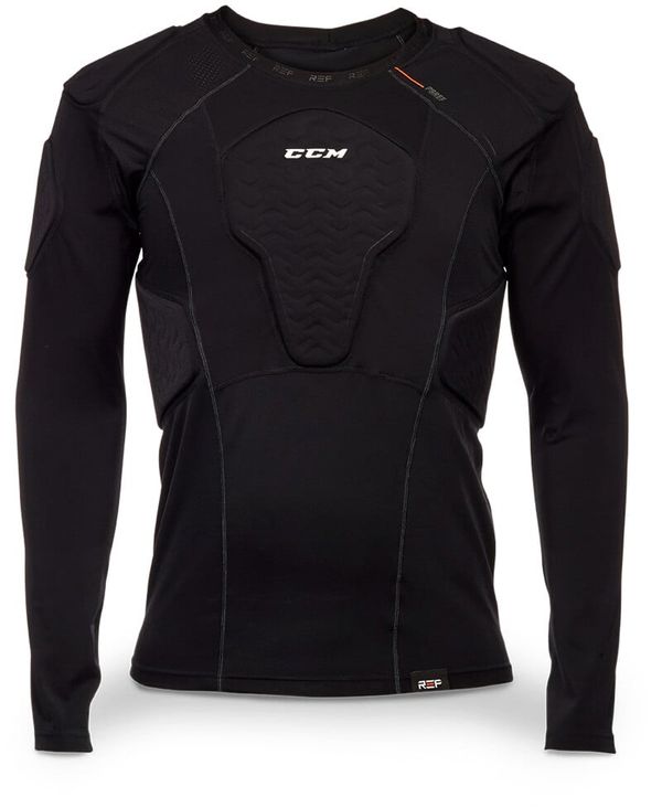 CCM Triko pro rozhodčí CCM  Referee Padded Shirt SR