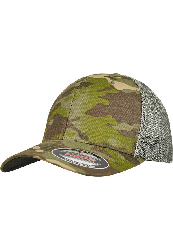 Flexfit Tropická kšiltovka Multicam Trucker Mesh Cap