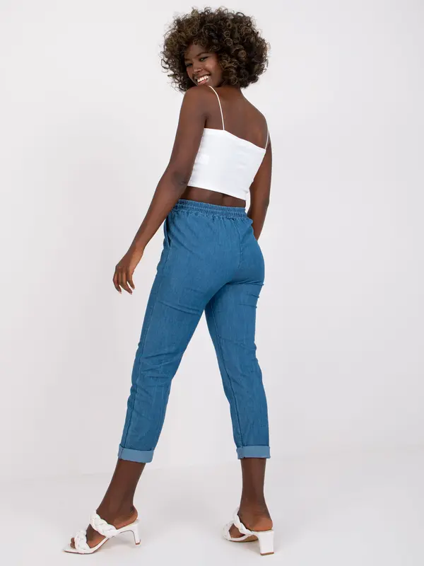 Italy Moda Trousers-DHJ-SP-5039.25P-blue