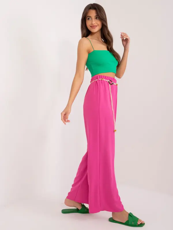 Italy Moda Trousers-DHJ-SP-8927.19-fuchsia