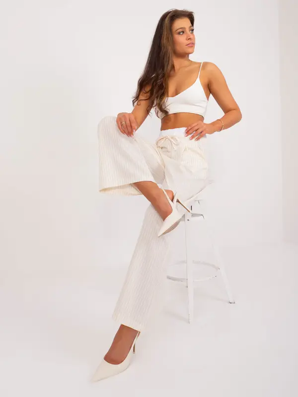 Italy Moda Trousers-DHJ-SP-A7327TRT2.32-ecru