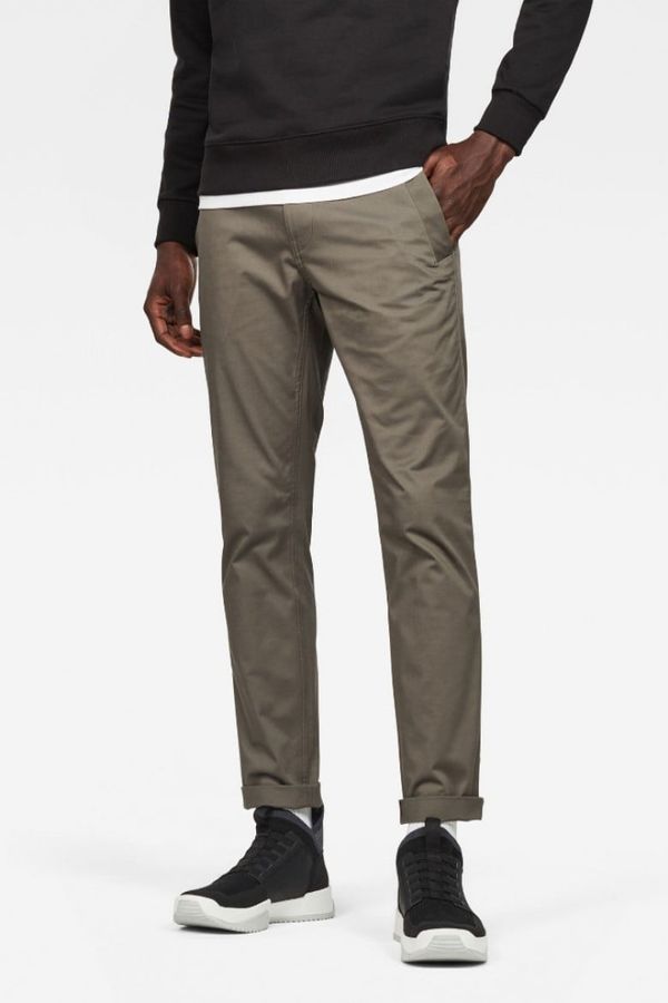 G Star Trousers - G-STAR Bronson slim chino grey