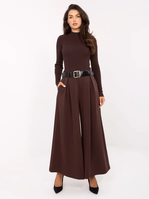 MODA ITALY Trousers-IT-SP-17872.76-dark brown