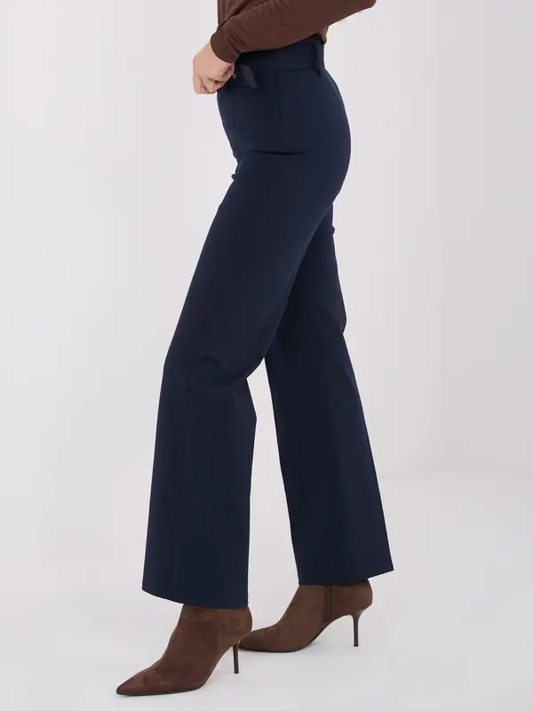 Italy Moda Trousers-IT-SP-FL7371.61-navy blue