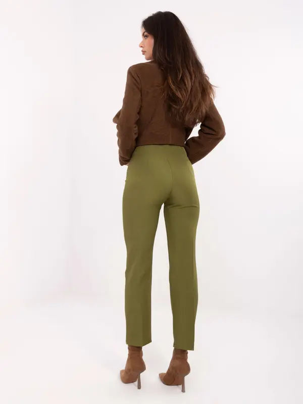 RUE PARIS Trousers-IT-SP-FL9069.00-olive