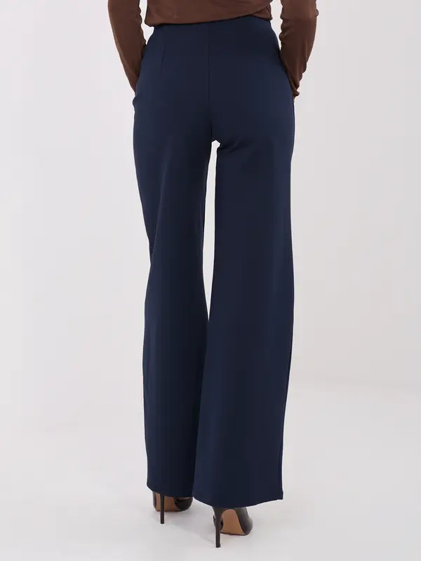 RUE PARIS Trousers-IT-SP-FL9792.12-navy blue