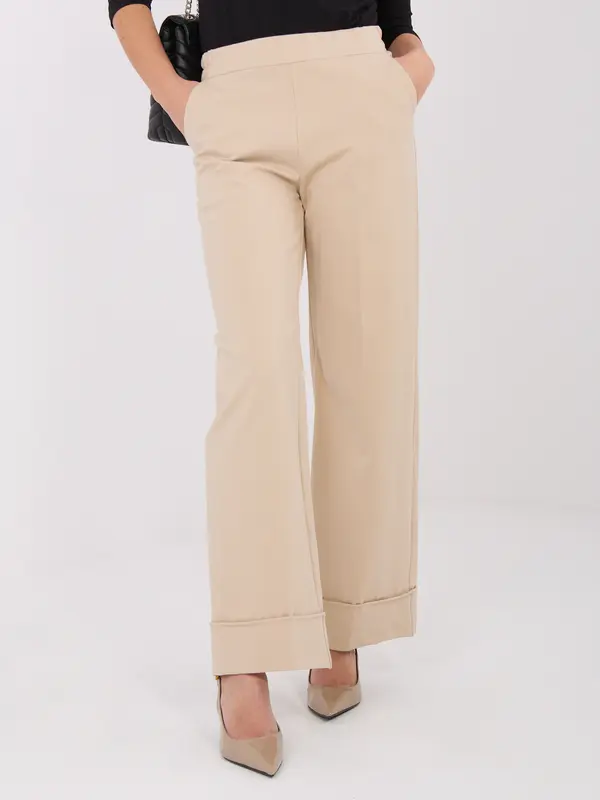 RUE PARIS Trousers-IT-SP-FL9877.64-beige