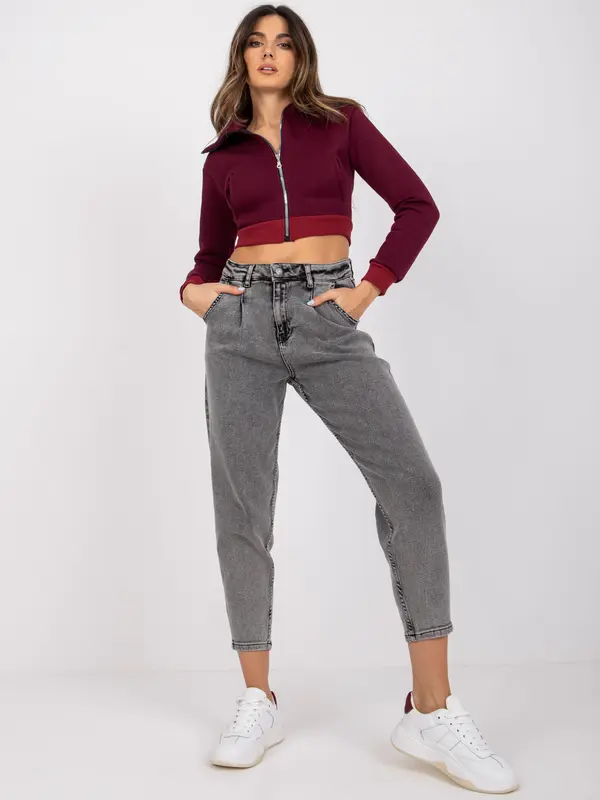 MOONART Trousers jeans-MR-SP-255.56P-dark grey