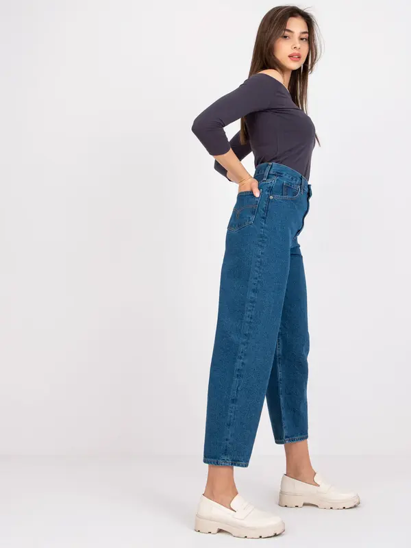 RUE PARIS Trousers jeans-RO-SP-2503.64-dark blue