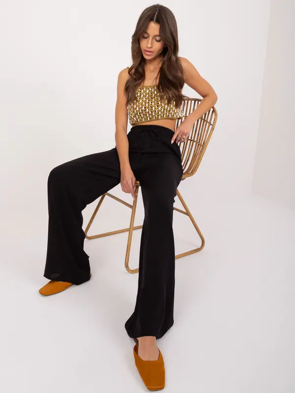 LAKERTA Trousers-LK-SP-509331.25-black