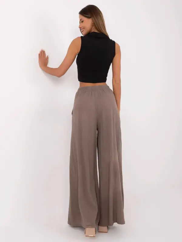 Italy Moda Trousers-MI-SP-2563.84-brown