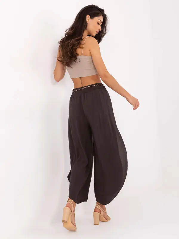 Och Bella Trousers-TW-SP-BI-81378.24P-dark brown
