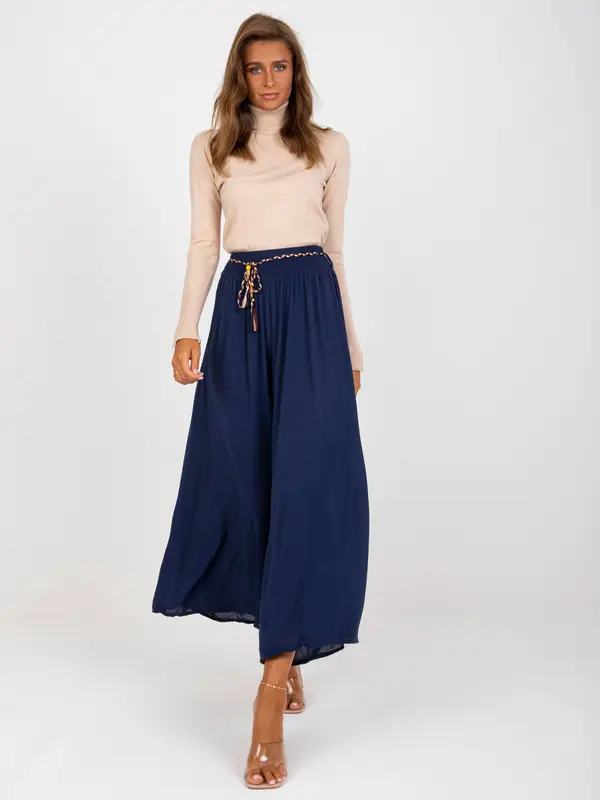 Och Bella Trousers-TW-SP-BI-81733.14-navy blue