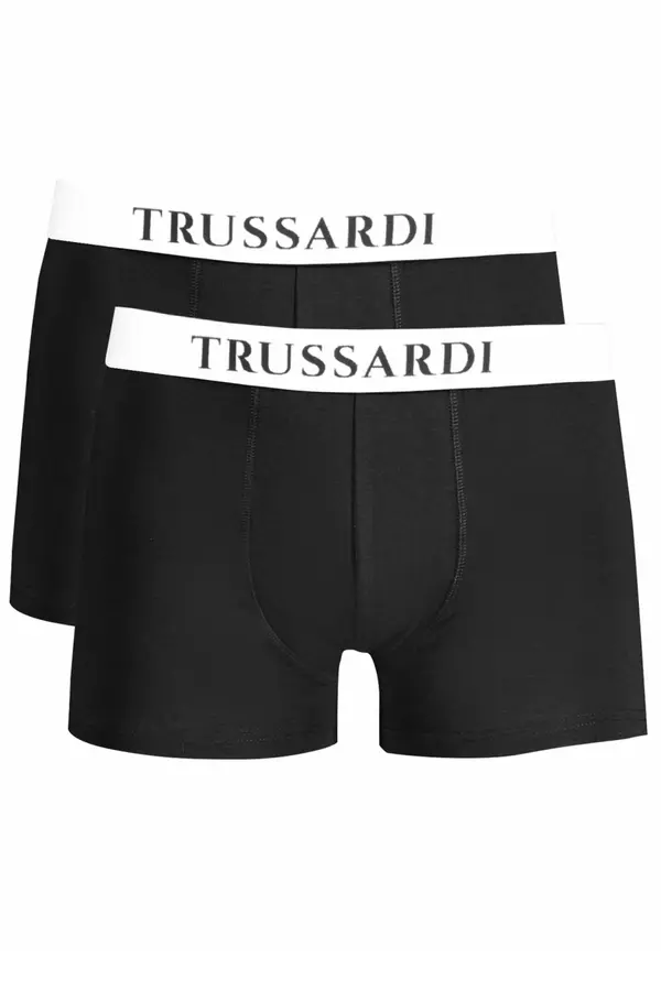 Trussardi TRUSSARDI MEN'S BOXER BLACK