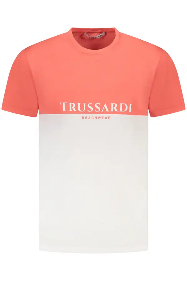 Trussardi TRUSSARDI MEN'S SHORT SLEEVE T-SHIRT PINK