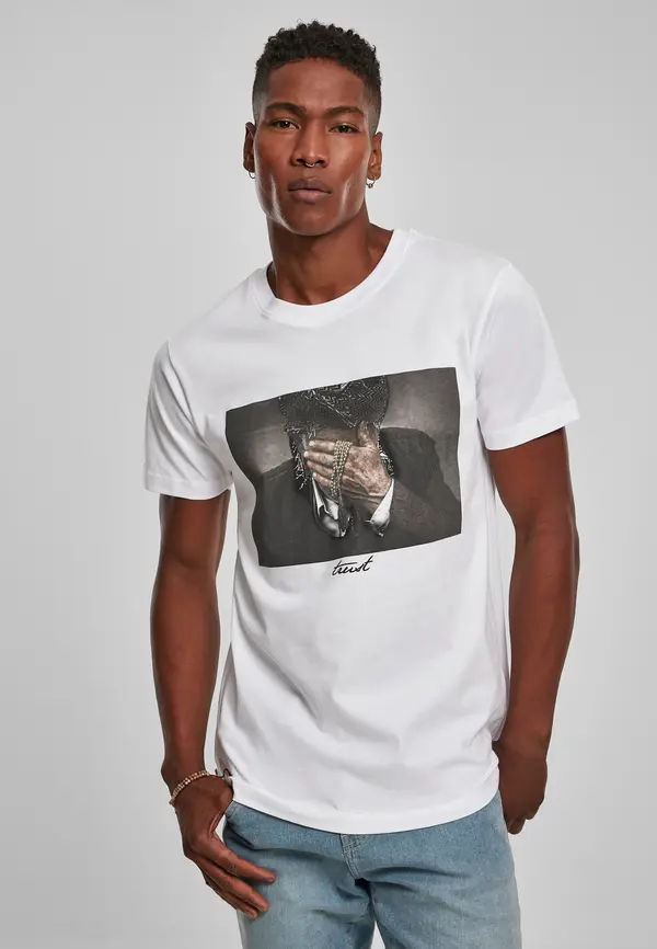 Mister Tee Trust T-shirt white