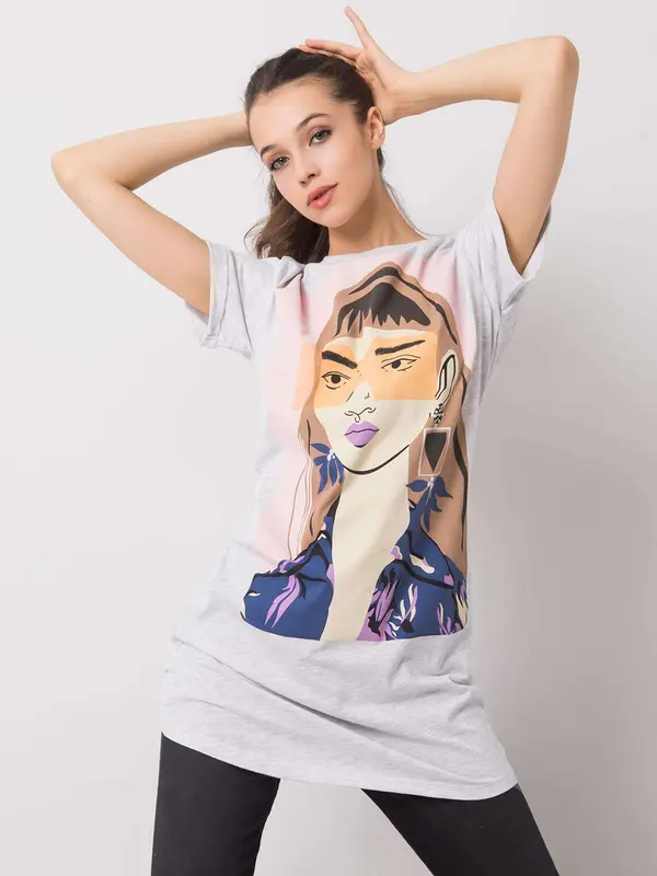 Sublevel Tunic-D12022O02382A-light gray