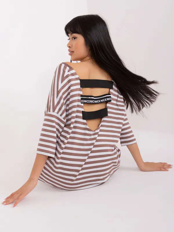 Lily Rose Tunic-EM-TU-890.13-white-brown