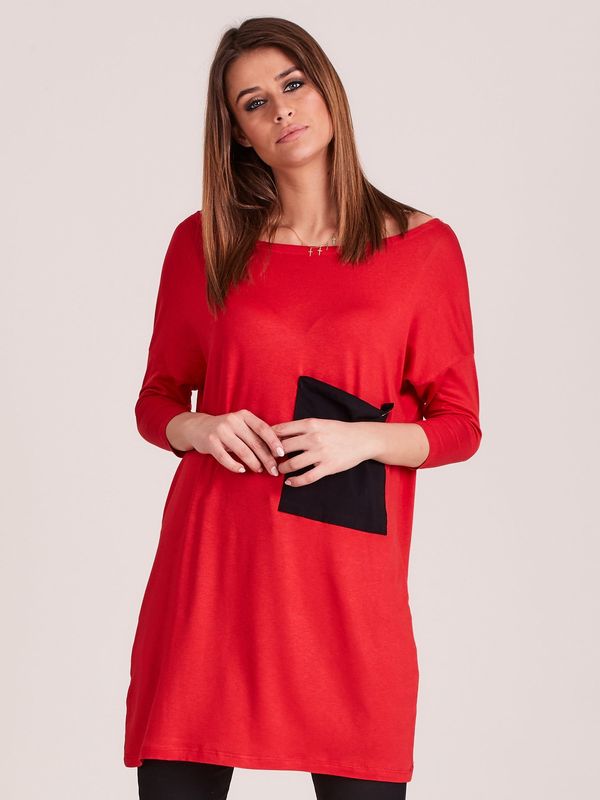 Factory Price Tunic-EN-TU-4305.08-red