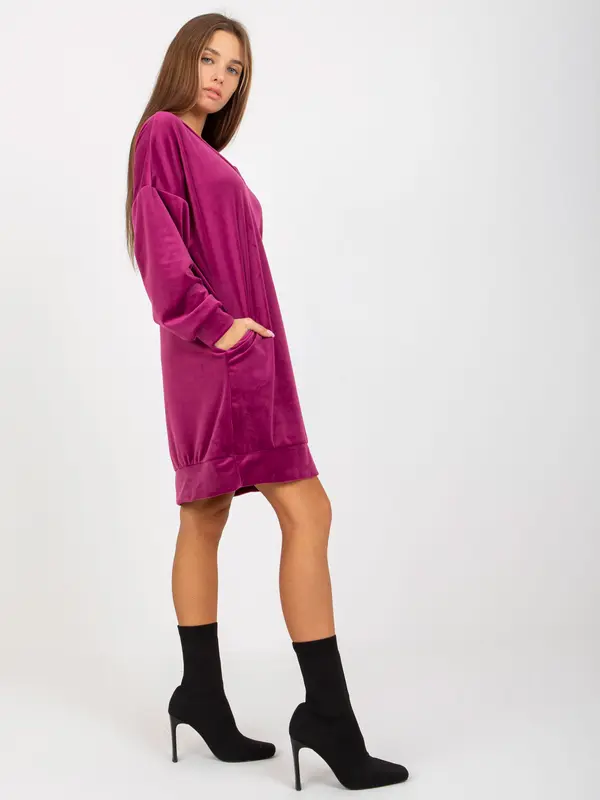 RUE PARIS Tunic-RP-TU-8189.95-Purple