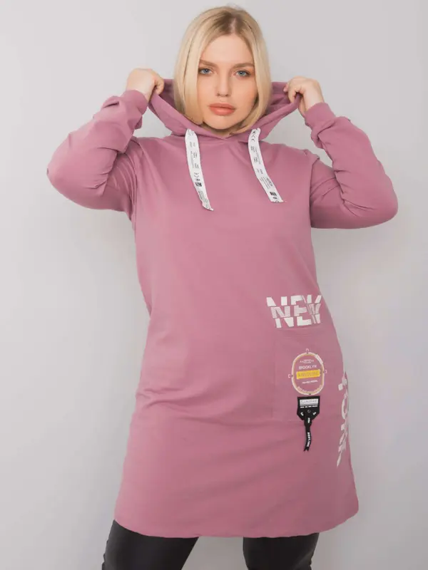 RELEVANCE Tunic-RV-TU-7221.80P-Dark Pink