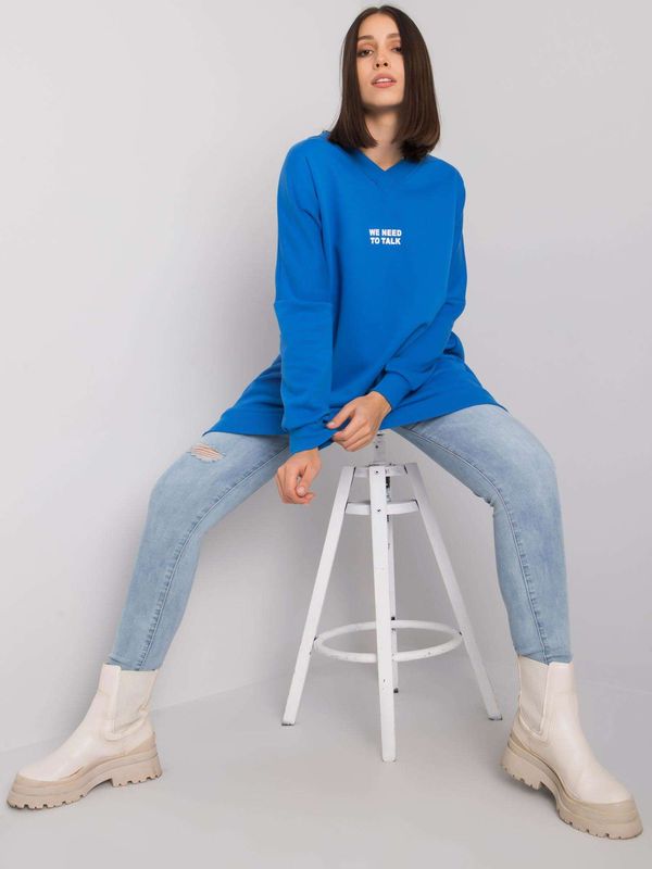 RELEVANCE Tunic-RV-TU-7278.81P-Dark Blue