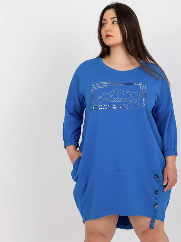 RELEVANCE Tunic-RV-TU-7505.15-dark blue
