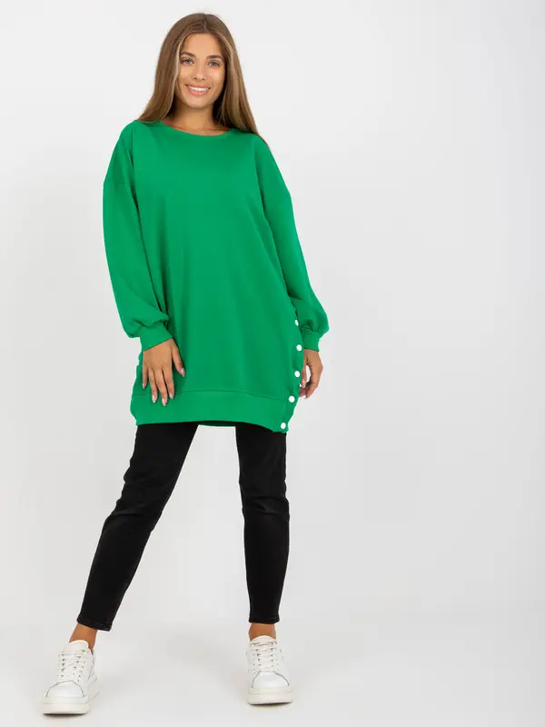 RUE PARIS Tunic-RV-TU-8062.19P-Green