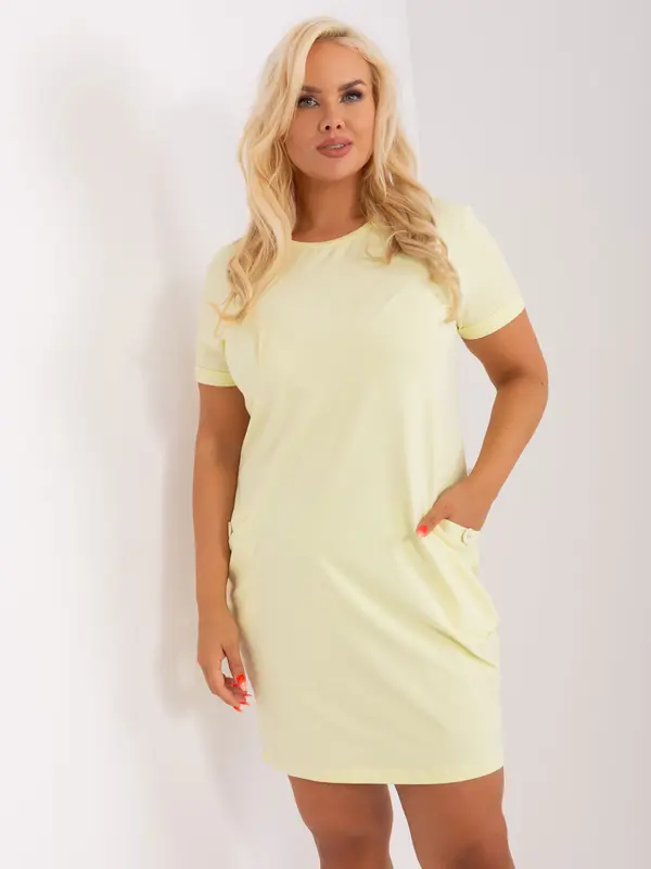 RELEVANCE Tunic-RV-TU-8862.69P-Light Yellow