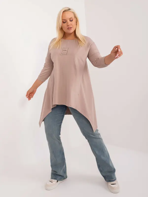 RELEVANCE Tunic-RV-TU-9089.87-dark beige