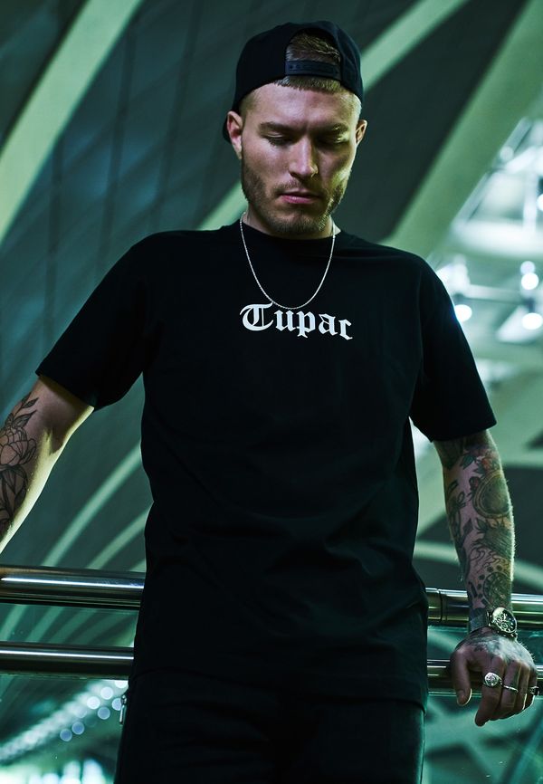 Mister Tee Tupac back T-shirt black