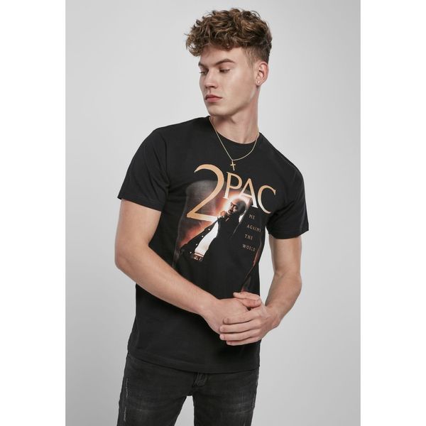 Mister Tee Tupac Me Against The World Cover Black T-Shirt