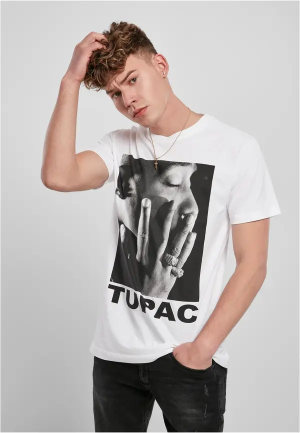 Merchcode Tupac Profile Tee white