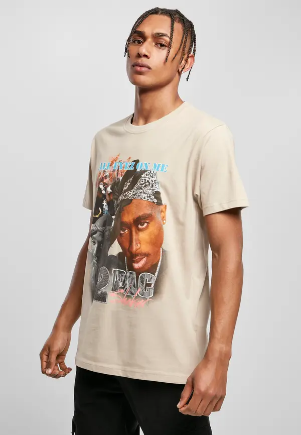 Merchcode Tupac Retro Sand Tee
